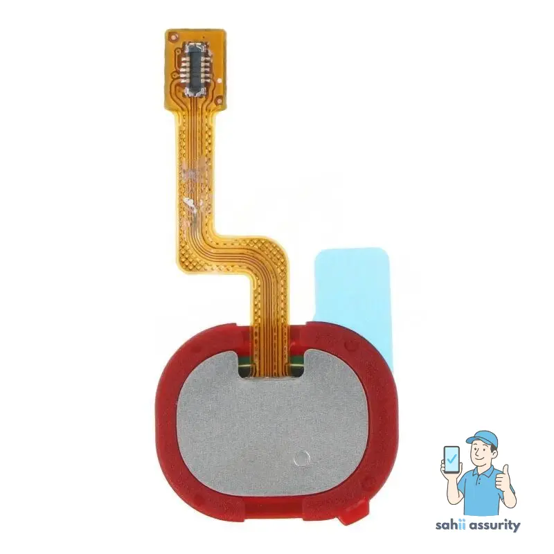 Fingerprint Sensor with Flex Cable for Samsung Galaxy A21s Red thumbnail